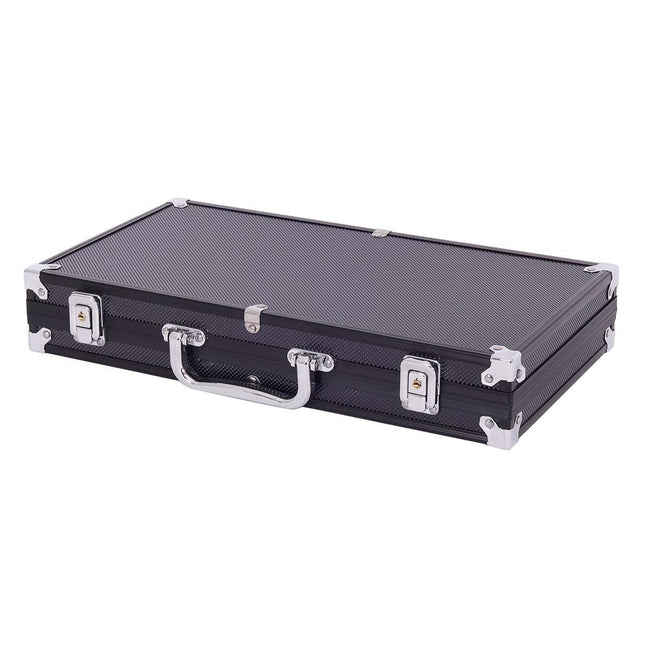 Pokerset met 300 laserchips en aluminium koffer