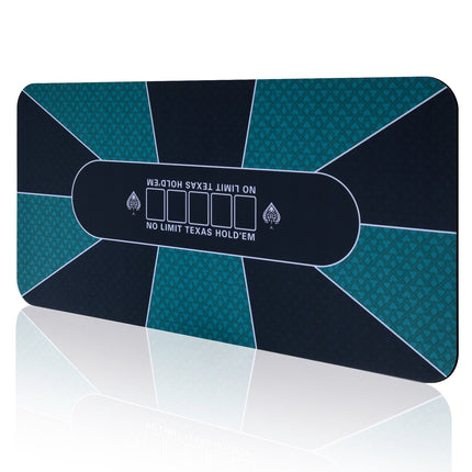 Poker Table Mat 70 x 35 Inch, Water-Repellent, Non-Slip