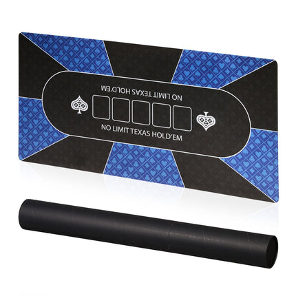 Poker Table Mat, Non-Slip, Waterproof, 120x60 cm