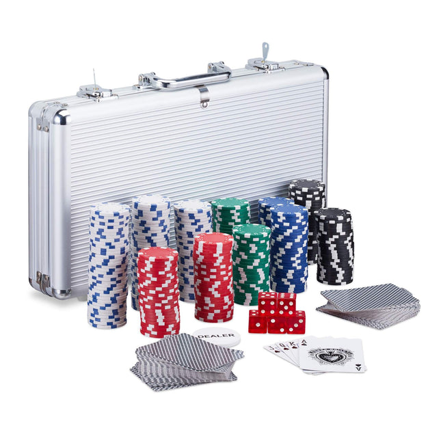 Pokertas met 300 chips