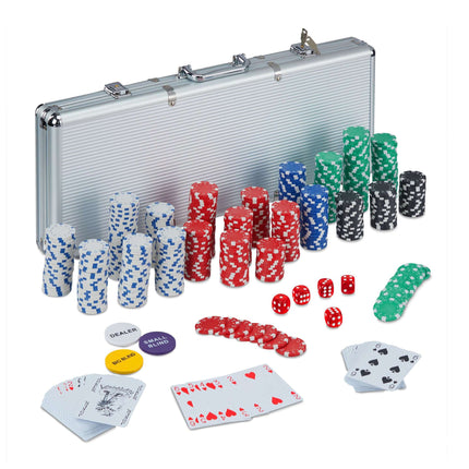 Poker bag with 500 chips