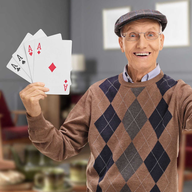 Pokerkaarten Jumbo 54 kaarten