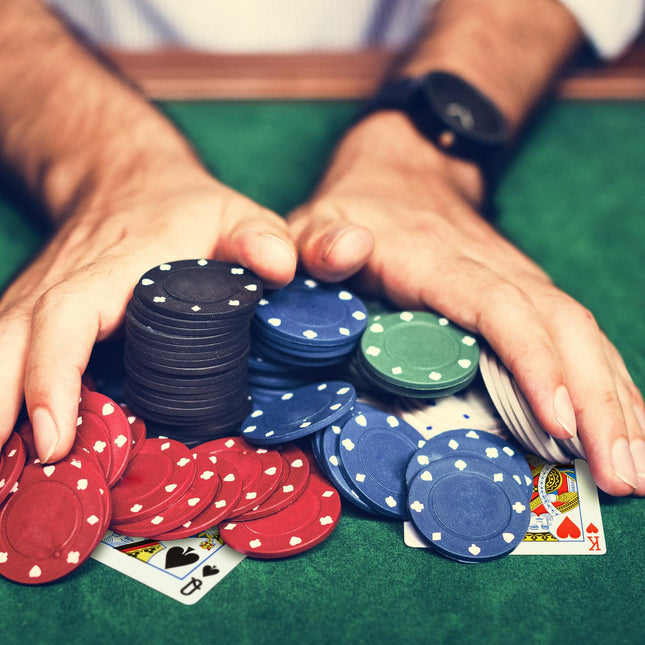 Pokerset groot