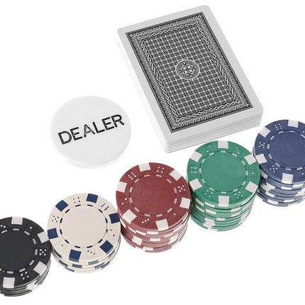 Poker - set of 300 chips in HQ suitcase