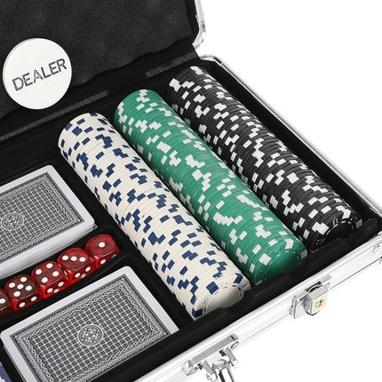 Poker - set of 300 chips in HQ suitcase