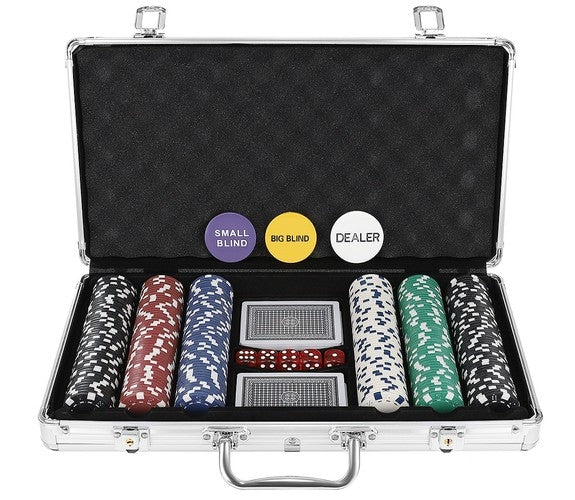 Poker - set of 300 chips in HQ suitcase