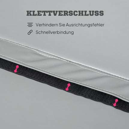 Pole Dance Mat, 5 cm Thick, 150 cm Diameter, Light Grey
