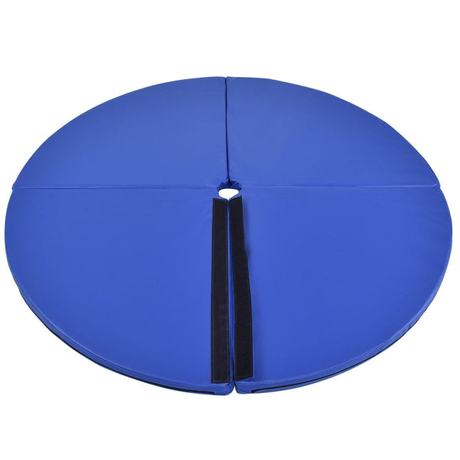 Pole dance protective mat, pole dance mat, fall mat, crash mat, blue