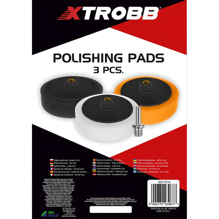 Polishing sponge - set of 3 pcs.