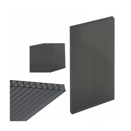 Polycarbonate Double-Wall Sheets, 6mm, Set of 14