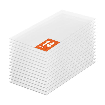Polycarbonate Greenhouse Panels 14 Pack, 2x4 UV Protected