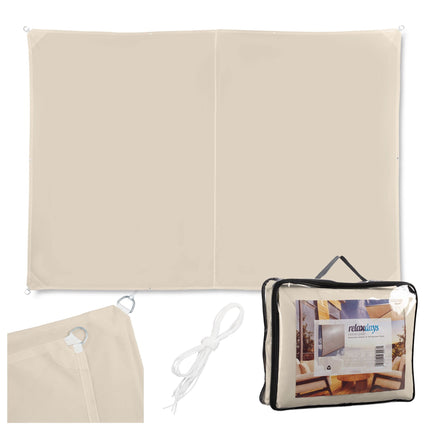 Polyester Shade Sail With Eyelets – Water-Repellent