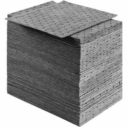 Polypropylene Spill Absorbent Pads, 100 Pack, 330x250 mm