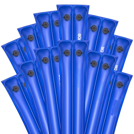 Pool Cover Water Bags, 12-Pack 3000mm Double-Chamber PVC
