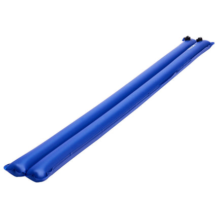 Pool Cover Water Bags, 6-Pack Double-Chamber 94 In, Leakproof Caps
