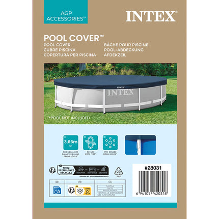 Pool Cover for 366 cm Frame Pools with Drainage Holes
