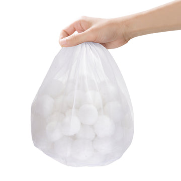 Pool Filter Balls 0.7 kg, Reusable Polyester With Wash Bag