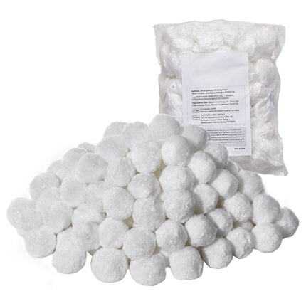 Pool Filter Balls 0.7 kg, Reusable Polyester With Wash Bag
