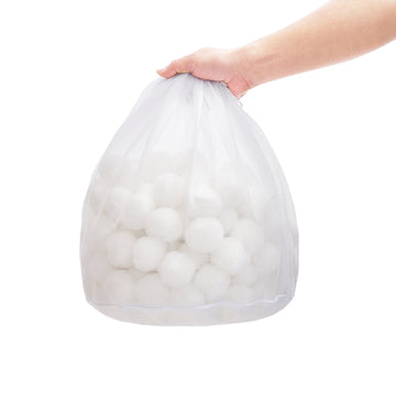 Pool Filter Balls 1.6 kg, Reusable Polyester, Wash Bag