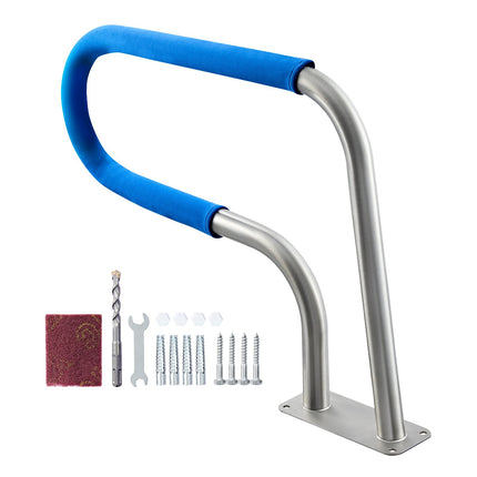 Pool Handrail 31 x 22 in, 304 Stainless Steel, 220 lb