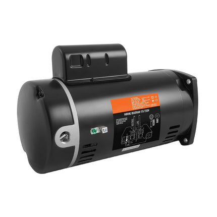 Pool Pump Motor 1.5 HP, 56Y Frame, 115/230V