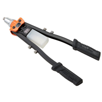 Pop Rivet Gun Kit, 230 Rivets, 5 Nosepieces, Case