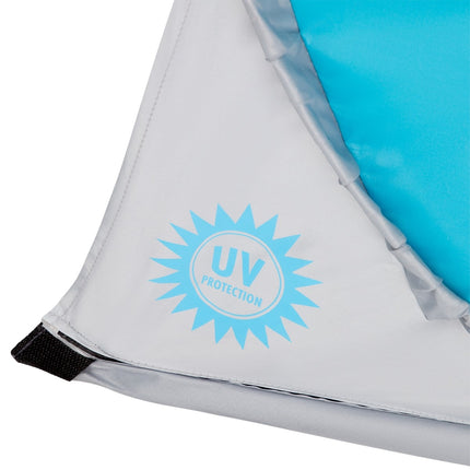 Pop Up Beach Tent, Blue-Grey, UV Protection