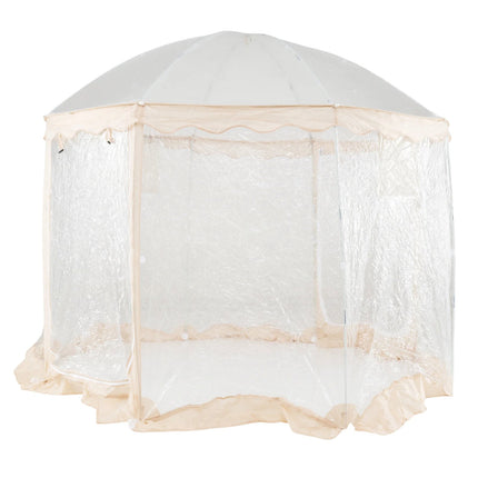 Pop-Up Bubble Tent 10x10 Ft, 8-10 Person, Clear PVC