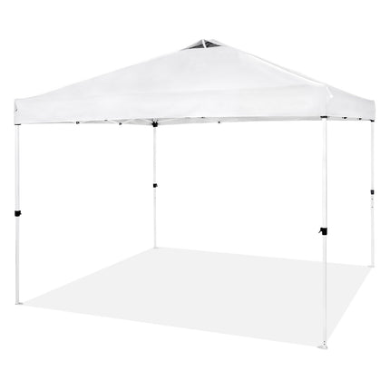 Pop-Up Canopy Tent 10x10 ft, Waterproof, Wheeled Bag