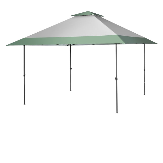 Pop-Up Canopy Tent 4x4m, Adjustable Height, Wheeled Bag