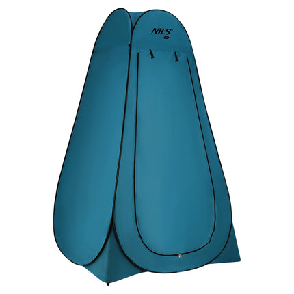 Pop-Up Changing Room, Black/Blue, Portable Privacy Tent