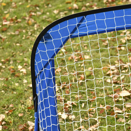 Portable pop-up soccer goals, set of 2, foldable, 123x80 cm