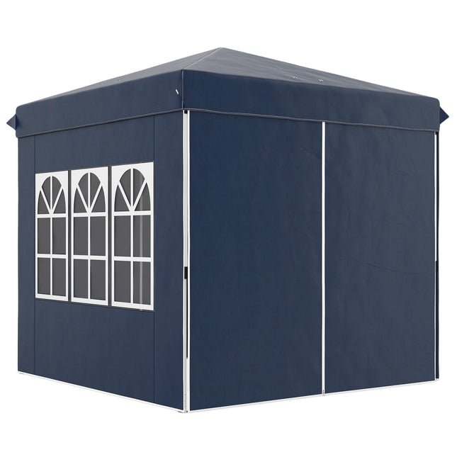Pop-Up Gazebo, 2.5x2.5m, water-repellent, UV 50+