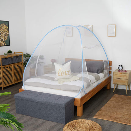 Pop-Up Mosquito Net Tent with Groundsheet, Easy Setup