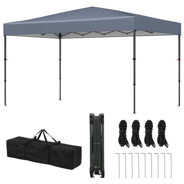 Pop-Up Pavilion 365x225 cm, UV Protection, Portable Bag