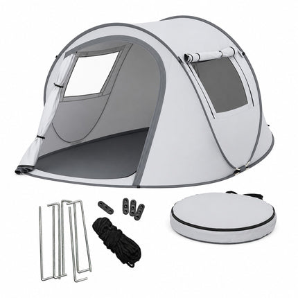 Pop-Up Tunnel Tent for 2-3 People, UV Protection