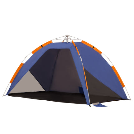 Pop Up beach tent, mesh window, fiberglass, 2-3 people