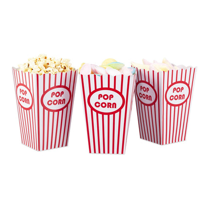Popcorn Bags Set, 60-Pack, Reusable Cinema Style