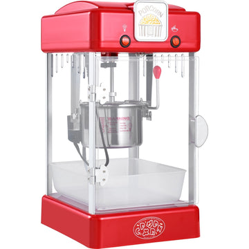 Popcorn Maker Machine, 2.5 Oz Kettle, 4 Qt Batch, 300W