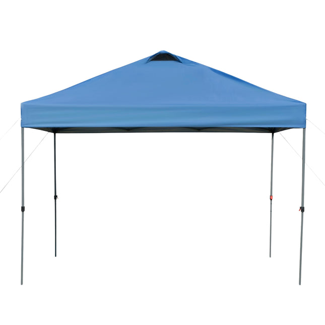 Pop-up folding gazebo 3x3m, Waterproof, Winterproof, Blue