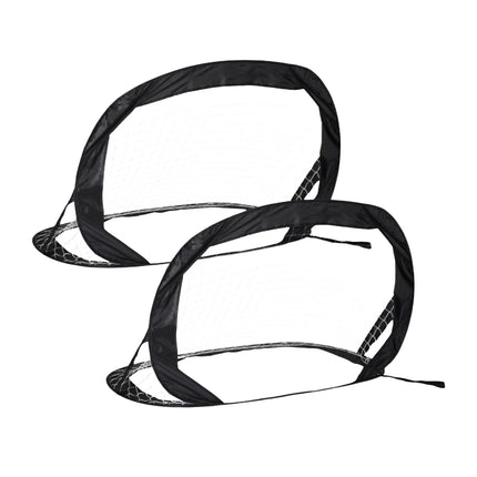 Pop up goals for soccer in sets of 2