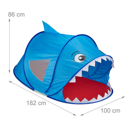 Pop up play tent Shark