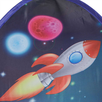 Pop up play tent for space