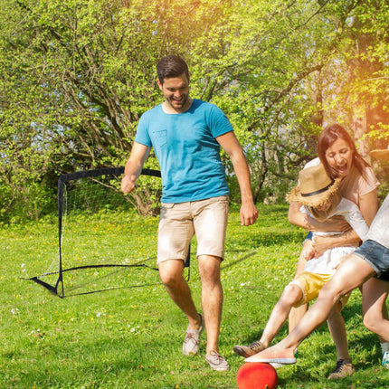 Pop up soccer goal with bag
