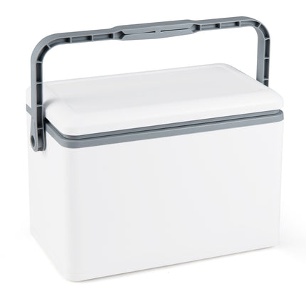 Portable 12L Hard-Shell Cooler with Ergonomic Handle