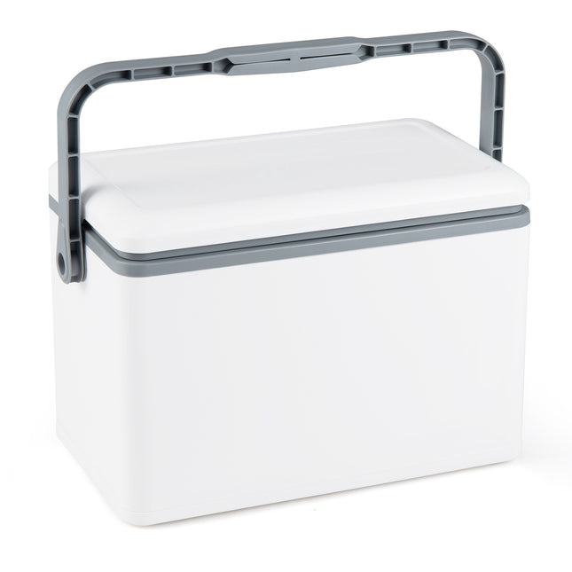 Portable 12L Hard-Shell Cooler with Ergonomic Handle