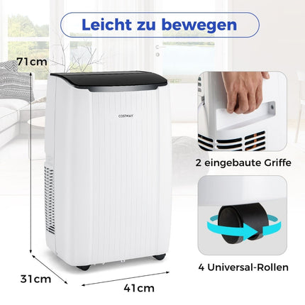 Portable 14000 BTU Air Conditioner, Heater & Dehumidifier