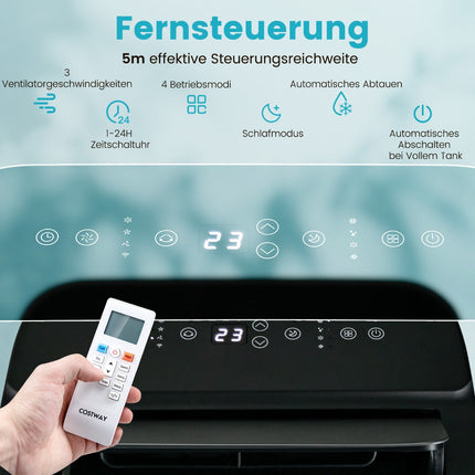 Portable 4-in-1 Air Conditioner, 12000 BTU, WiFi Control