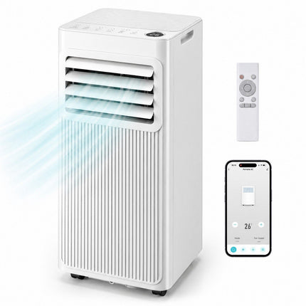 Portable 7000 BTU Air Conditioner, 3-in-1, 32.5 m² Coverage