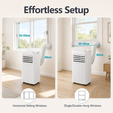 Portable 9000 BTU Air Conditioner, 3-in-1, 42 m² Coverage